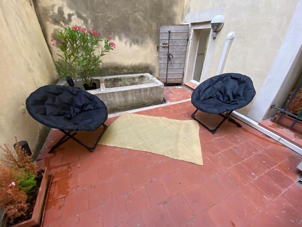Apartment T2 Avec Cour Privee Au Coeur Du Panier- Vieux Port