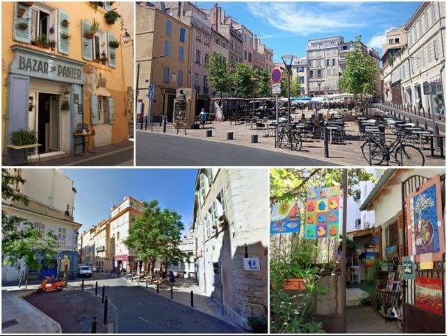 Apartamento T2 Avec Cour Privee Au Coeur Du Panier- Vieux Port *